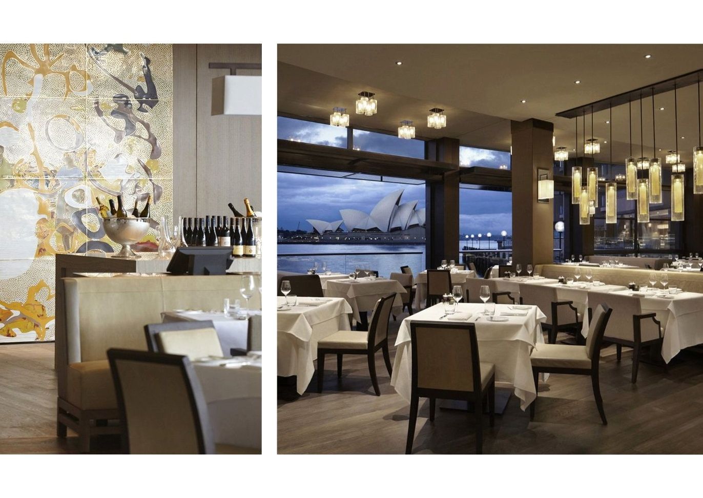 Dining environment at Park Hyatt Sydney